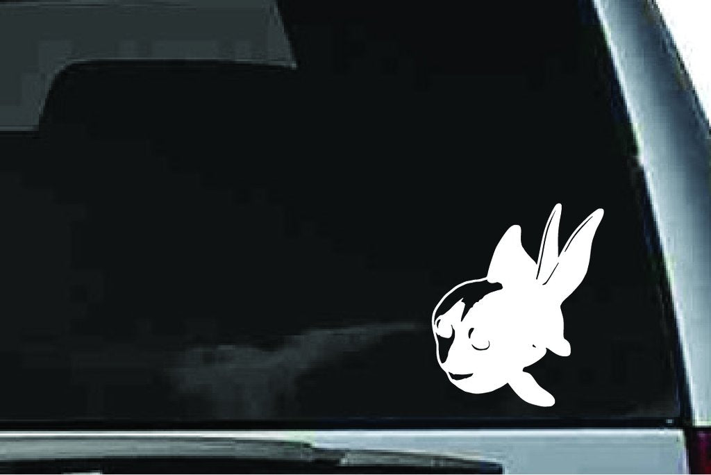 Picniva Goldfish Stysty3 Vinyl Car Window Decal, Approx 5 in