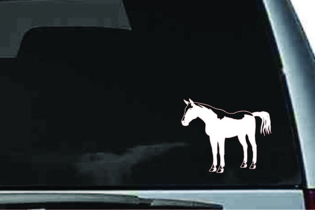 Picniva Horse Sty25 Vinyl Car Window Decal, Approx 5 in