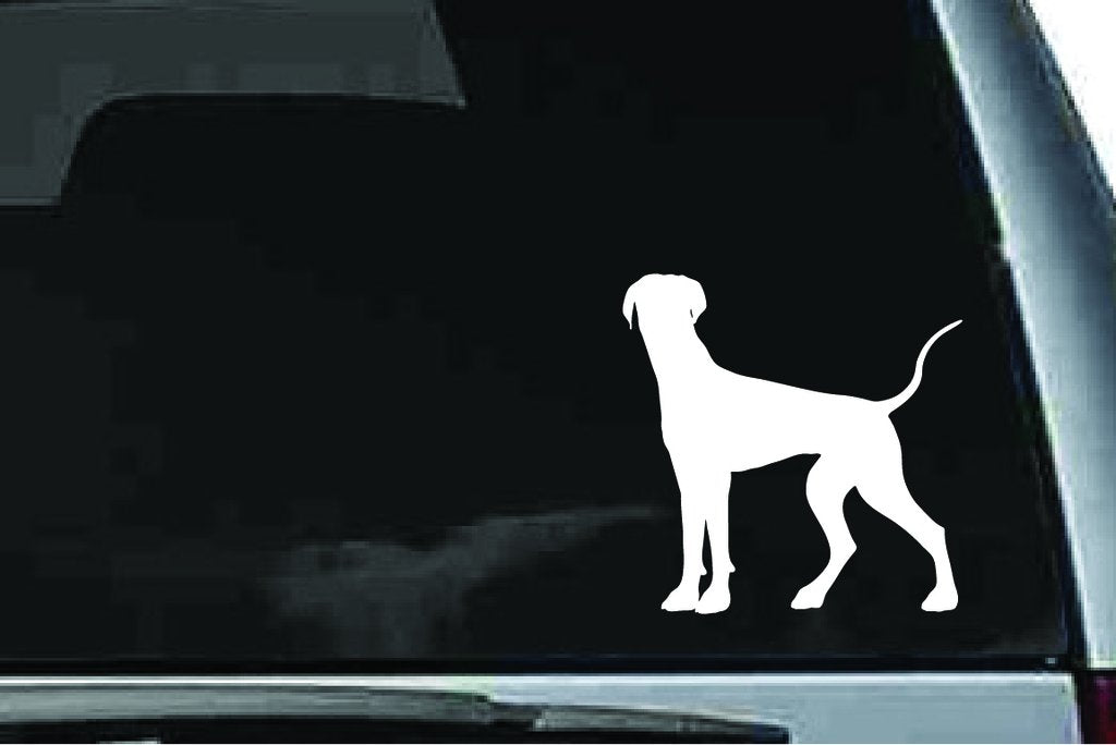 Picniva Great Dane Dog Sty22a Vinyl Car Window Decal, Approx 5 in