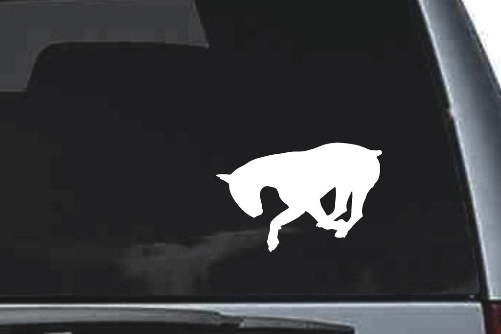 Picniva Bull Terrier Dog Sty13 Vinyl Car Window Decal, Approx 5 in
