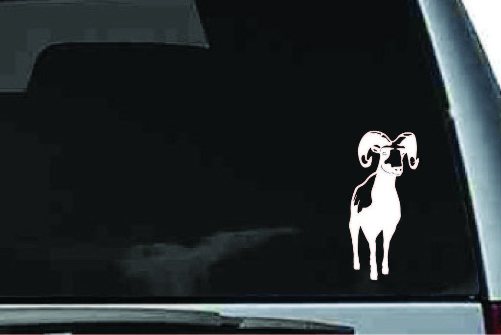 Picniva Ram Sty9 Vinyl Car Window Decal, Approx 5 in