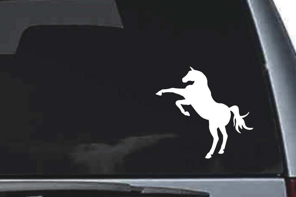 Picniva Horse Sty76 Vinyl Car Window Decal, Approx 5 in