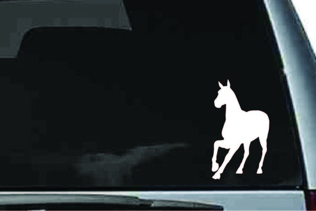 Picniva Horse Sty65a Vinyl Car Window Decal, Approx 5 in