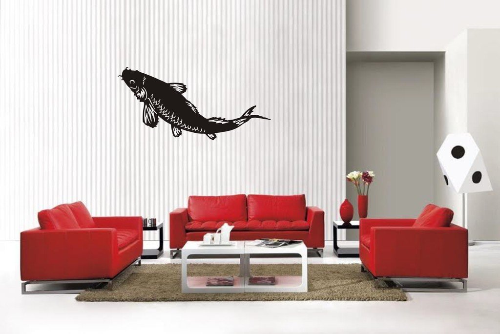 Picniva Carp Style01 Wall Decal Removable Home Decor