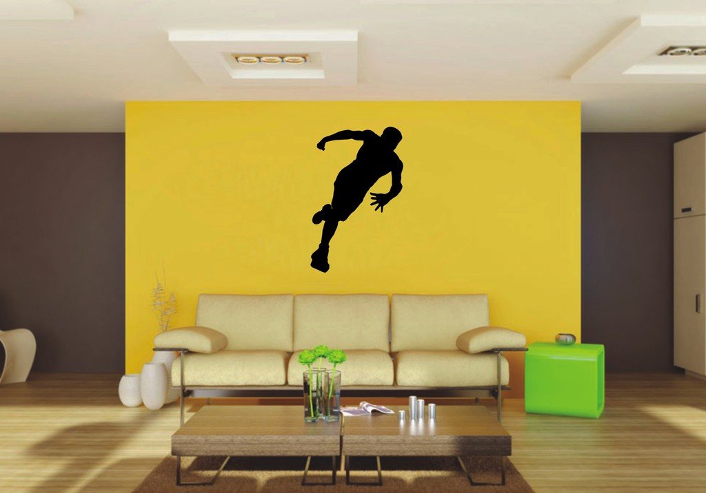 Picniva Running Style 12 Wall Decal Figure Silhouette Decor