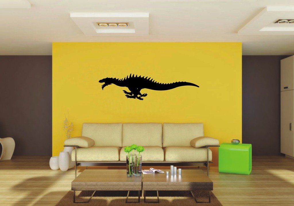 Picniva 22x5.8 Dragon Style 38 Vinyl Wall Decal Fantasy Decor