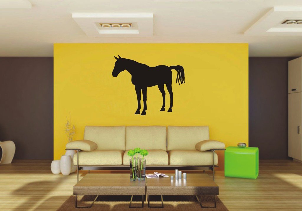 Picniva Horse Sty25a Vinyl Wall Decal, Approx 22 x 18.12 in, Removable