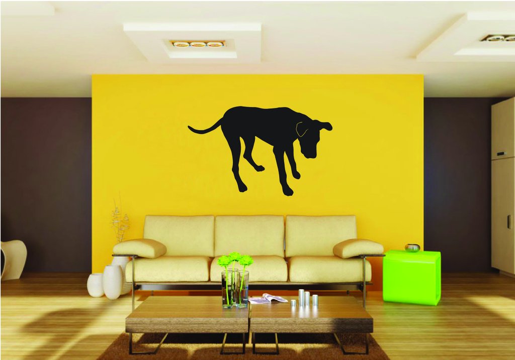 Picniva Dog Style 7 Removable Vinyl Wall Decal