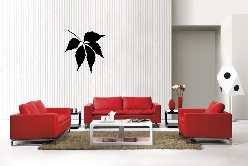 Picniva Leaf Style2A Wall Decal Removable Home Decor
