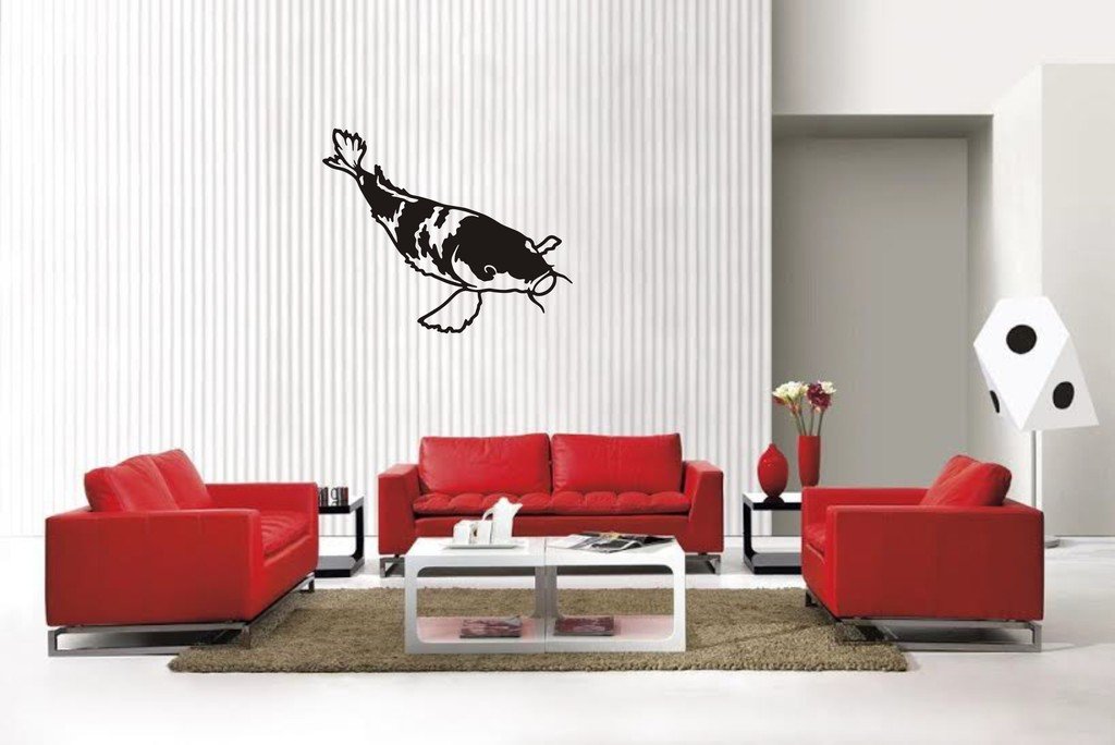 Picniva Koi Fish Style06 Wall Decal Removable Home Decor