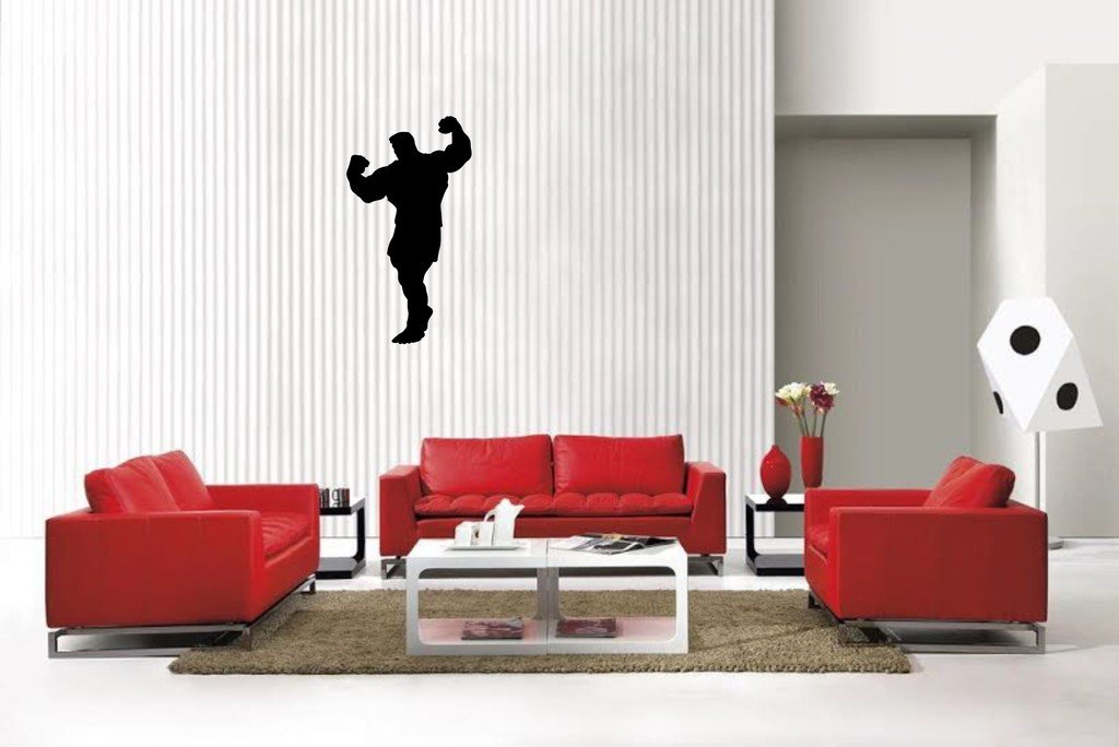 Picniva Muscle Man Style7 Wall Decal Removable Home Decor