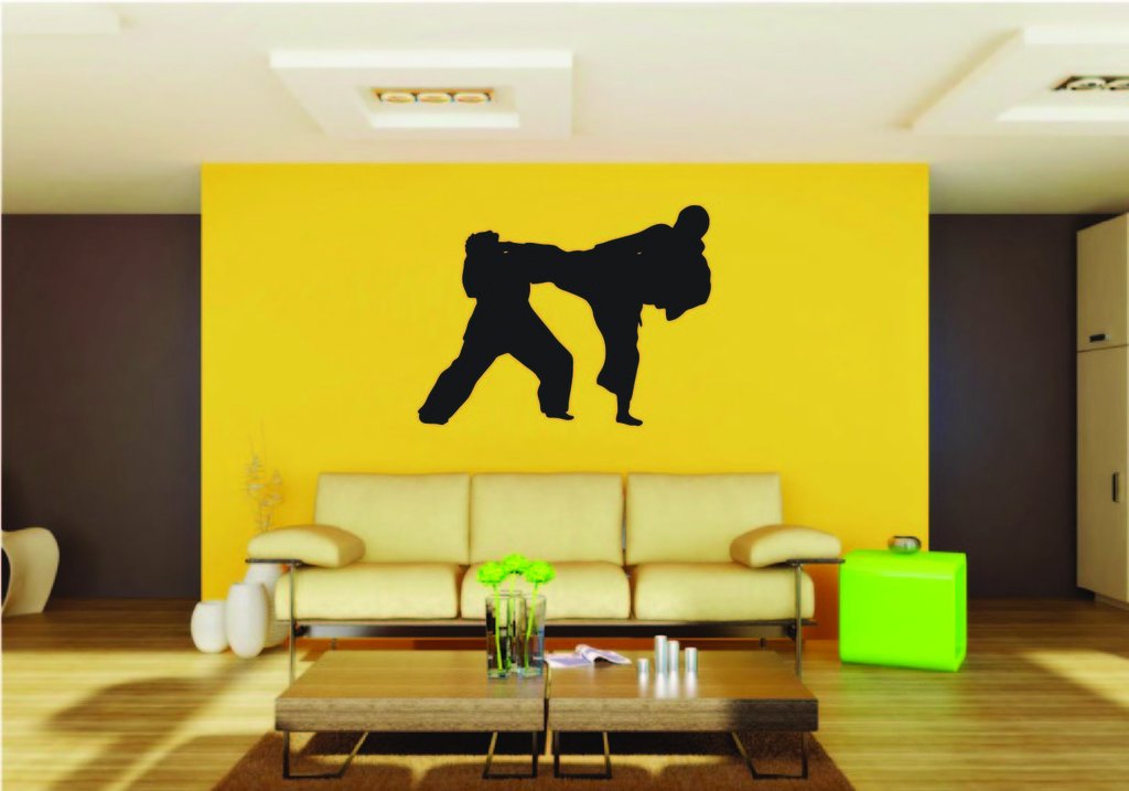 Picniva Fighting Sport Style 221 Removable Vinyl Wall Decal