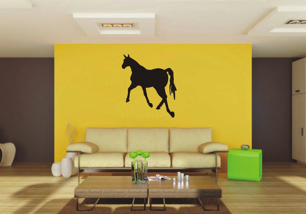 Picniva Horse Sty34a Vinyl Wall Decal, Approx 22 x 25.61 in, Removable