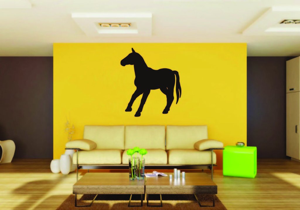 Picniva Horse Style 47a Removable Vinyl Wall Decal