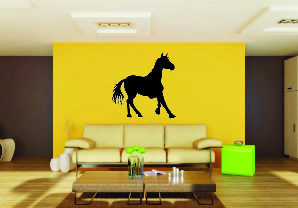 Picniva Horse Style 63a Removable Vinyl Wall Decal