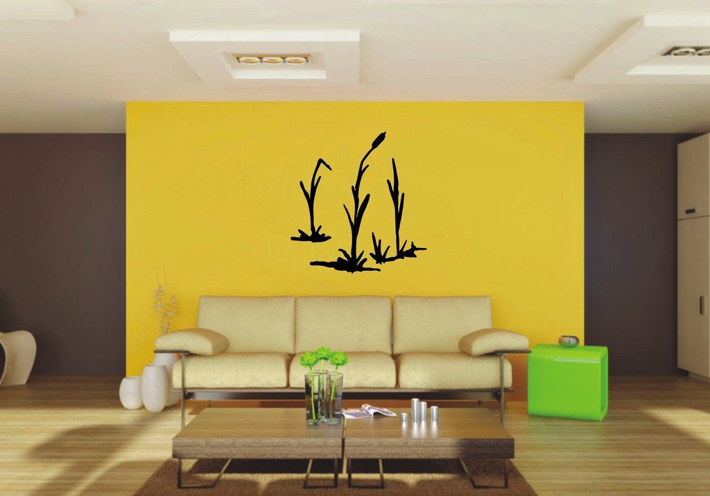 Picniva 22x22.93 Brush Style 16 Vinyl Wall Decal Nature