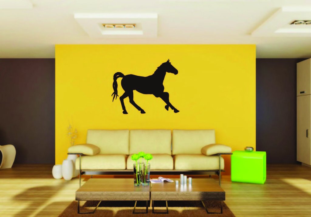 Picniva Horse Style 62a Removable Vinyl Wall Decal