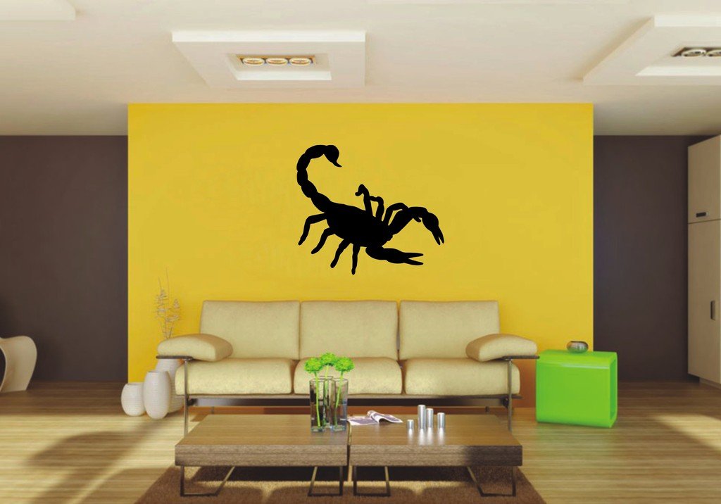 Picniva 22x19.37 Scorpio Style 1 Vinyl Wall Decal Zodiac Astrology