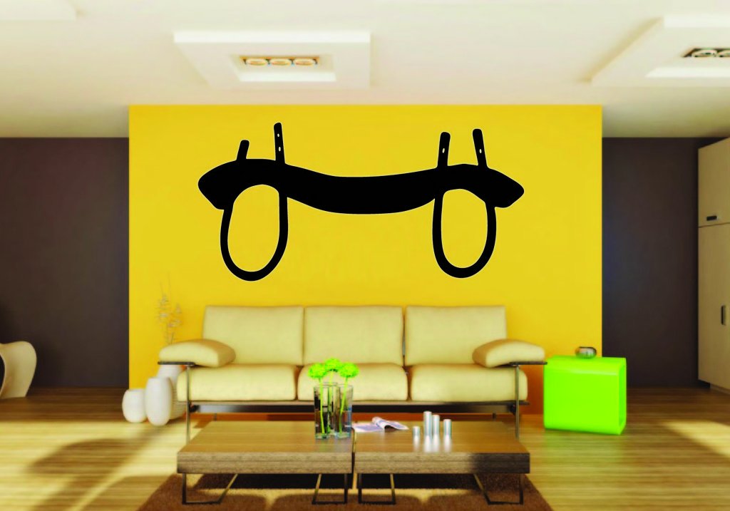 Picniva Cattle Sty27 Vinyl Wall Decal, Approx 22 x 11 in, Removable