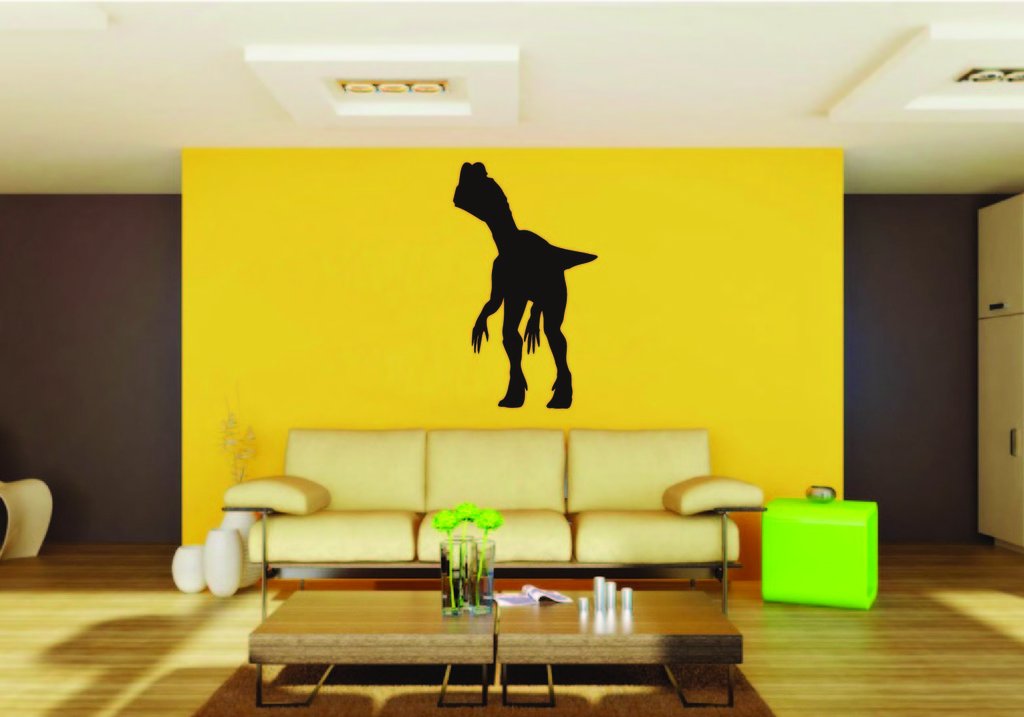 Picniva Dinosaur Sty5a Vinyl Wall Decal, Approx 22 x 37.4 in, Removable