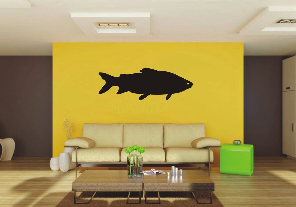 Picniva Fish Sty116 Vinyl Wall Decal, Approx 22 x 7.61 in, Removable
