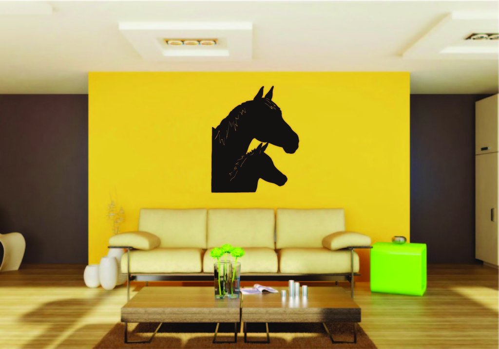 Picniva Horse Style 21 Removable Vinyl Wall Decal
