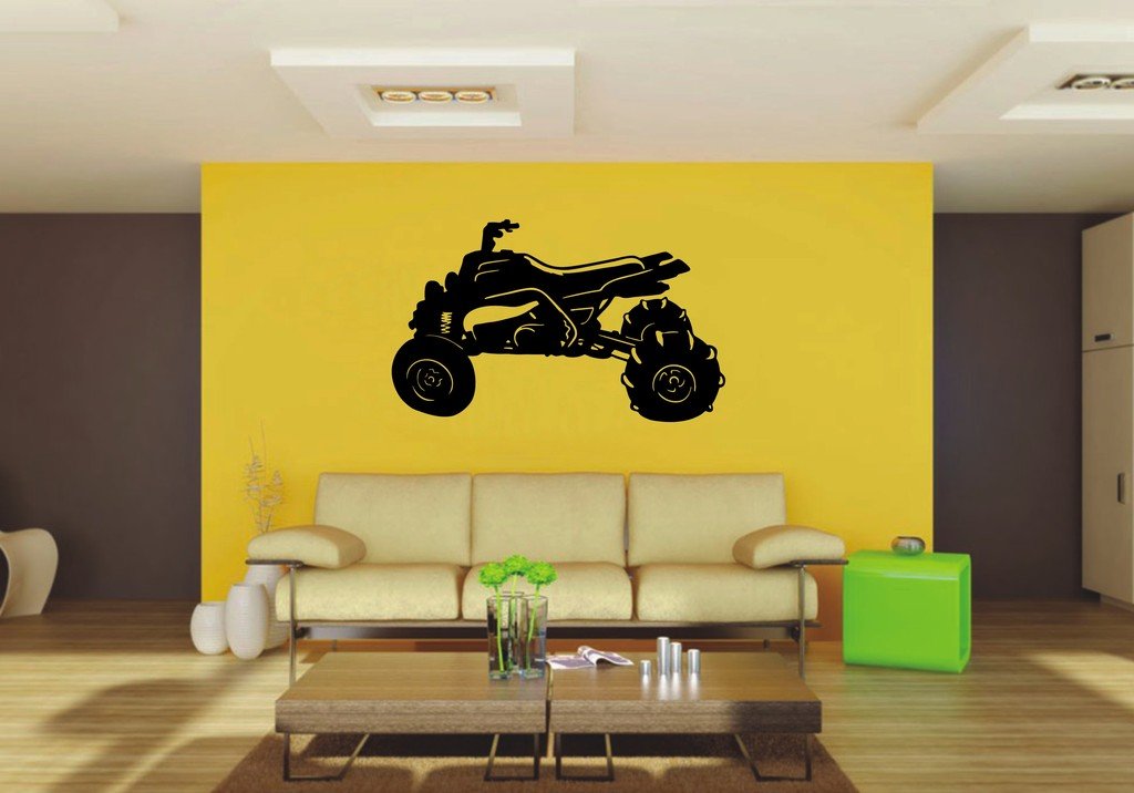 Picniva 22x13.36 Banshee Drag Vinyl Wall Decal Motorsport