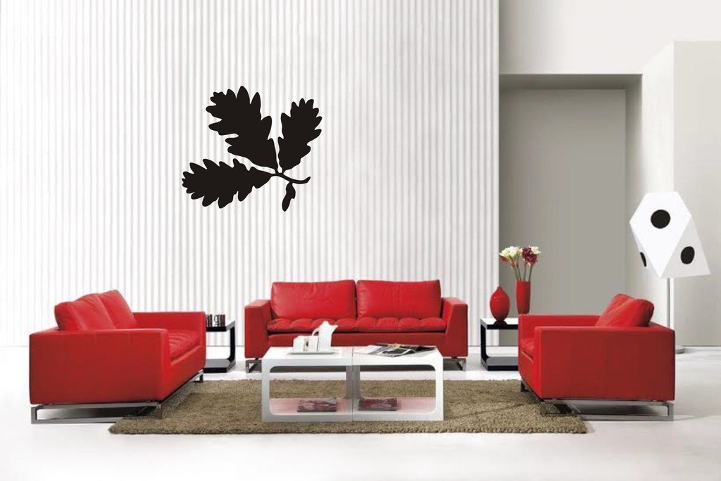 Picniva Leaf 124 Wall Decal Removable Home Decor