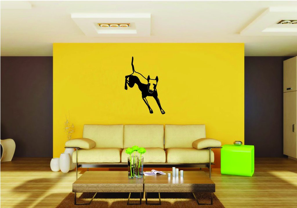 Picniva Doberman Dog Style 33 Removable Vinyl Wall Decal