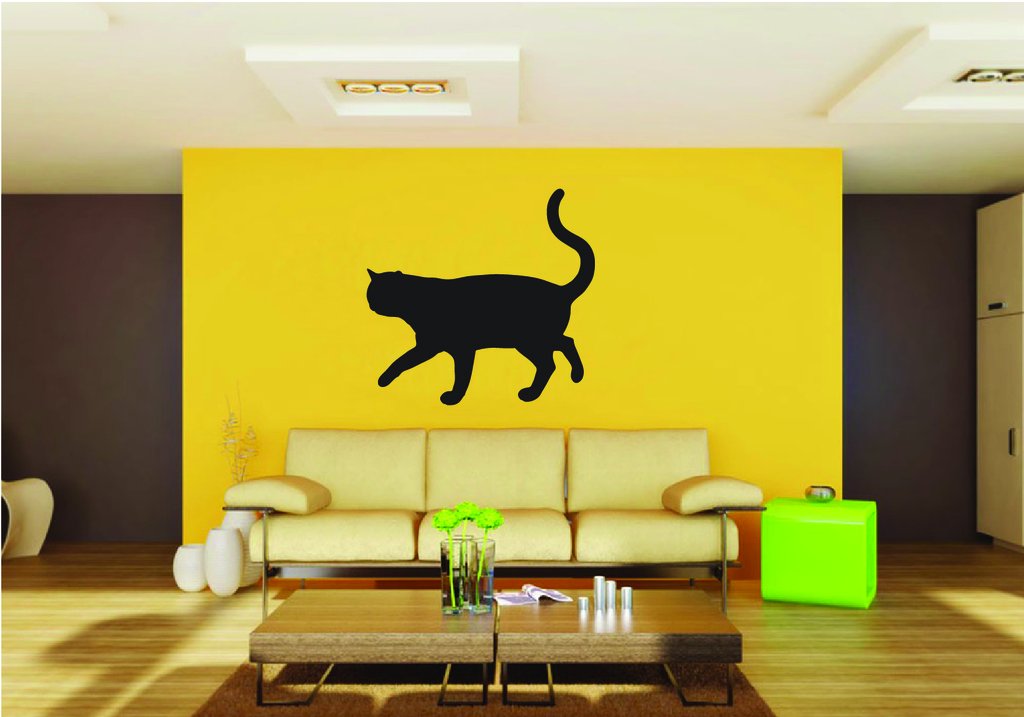 Picniva Exotic Shorthair Cat Style 3 Removable Vinyl Wall Decal