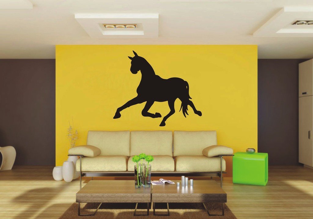 Picniva Horse Sty74 Vinyl Wall Decal, Approx 22 x 18.8 in, Removable