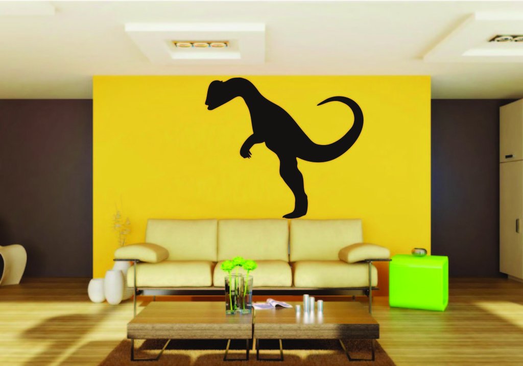 Picniva Dinosaur Sty11a Vinyl Wall Decal, Approx 22 x 19.8 in, Removable