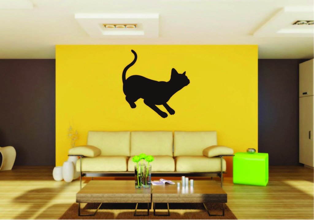 Picniva Siamese Cat Style 25 Removable Vinyl Wall Decal