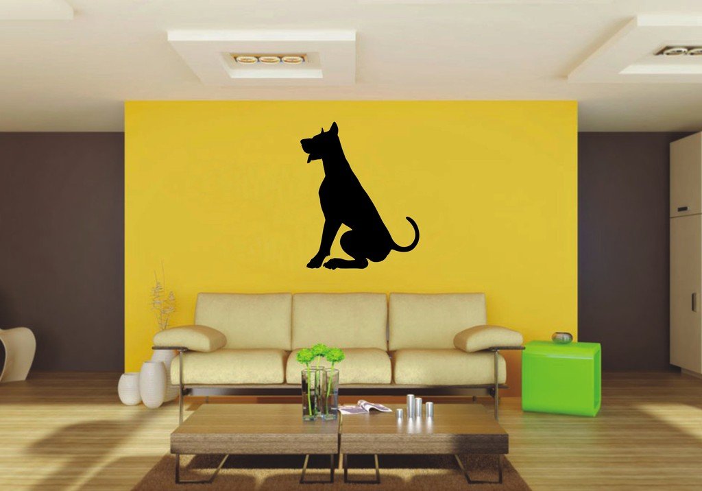 Picniva doberman sty8a removable Vinyl Wall Decal Home Dicor