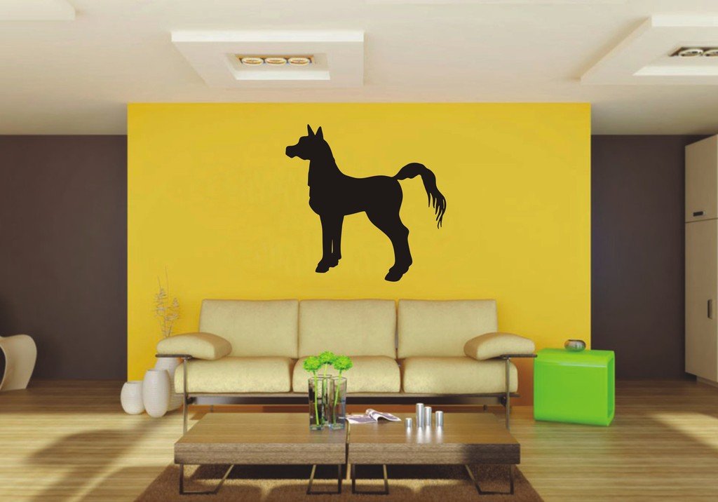 Picniva Pony Style 1a Removable Vinyl Wall Decal Equestrian Kids Decor Art