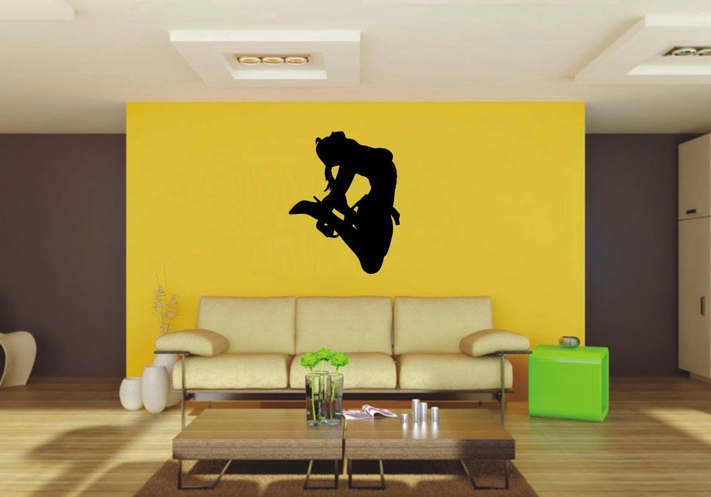 Picniva 22x28.26 Girl Style 5 Vinyl Wall Decal Figure