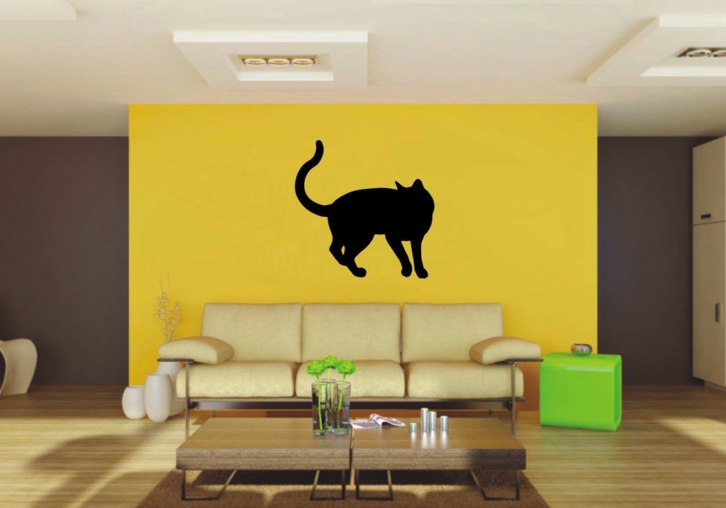 Picniva 22x21.85 Cat Style 25a Vinyl Wall Decal Breed