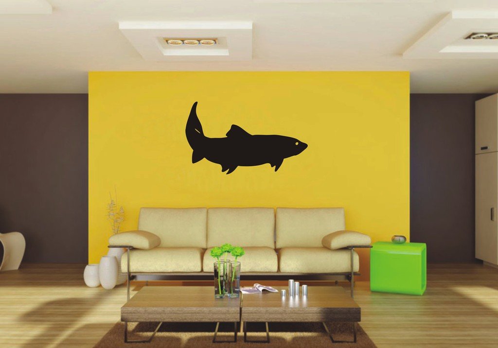 Picniva Fish Sty118 Vinyl Wall Decal, Approx 36.95 x 22 in, Removable