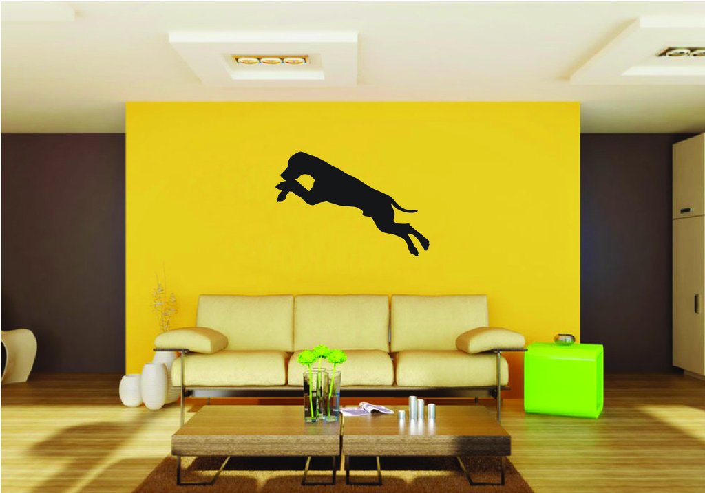 Picniva Hound Dog Style 29 Removable Vinyl Wall Decal