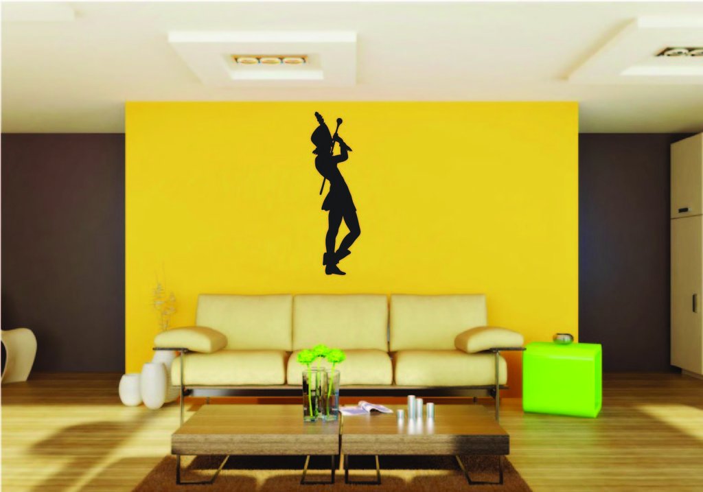 Picniva Majorette Style 3 Removable Vinyl Wall Decal