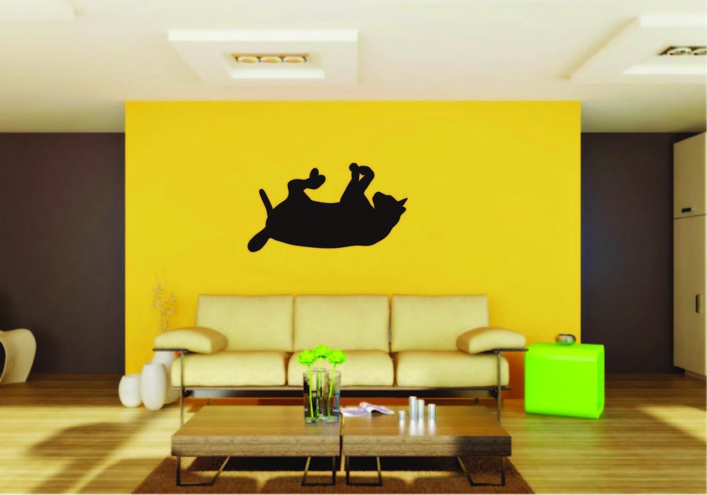 Picniva Siamese Cat Style 23 Removable Vinyl Wall Decal