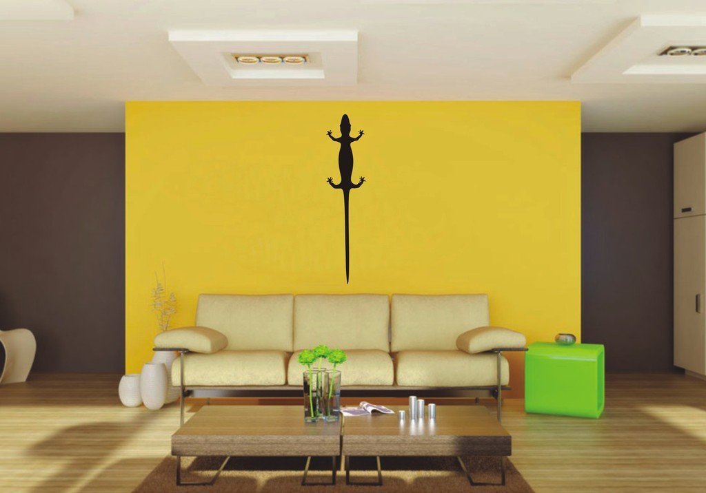 Picniva Gecko Sty4 Vinyl Wall Decal, Approx 22 x 95.32 in, Removable