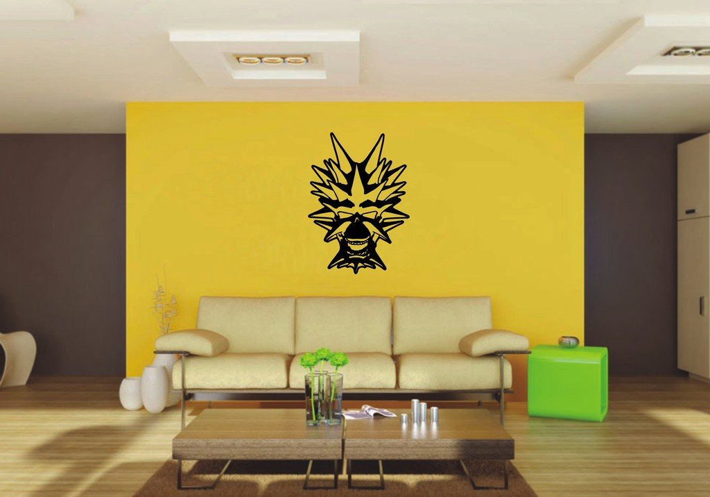 Picniva 22x30.69 Skull Style 25 Vinyl Wall Decal Fantasy Decor