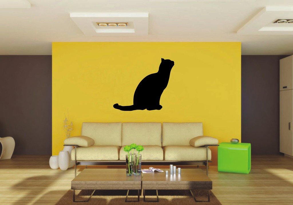 Picniva 22x19.04 British Short Style 6 Vinyl Wall Decal Cat Breed