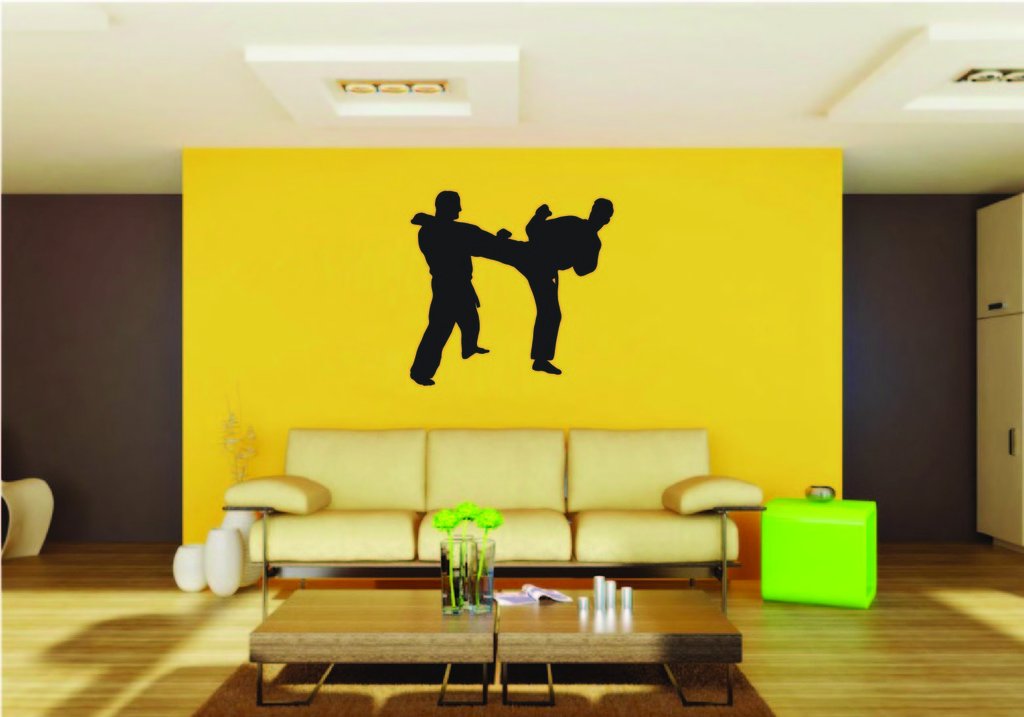 Picniva Fighting Sport Style 214 Removable Vinyl Wall Decal