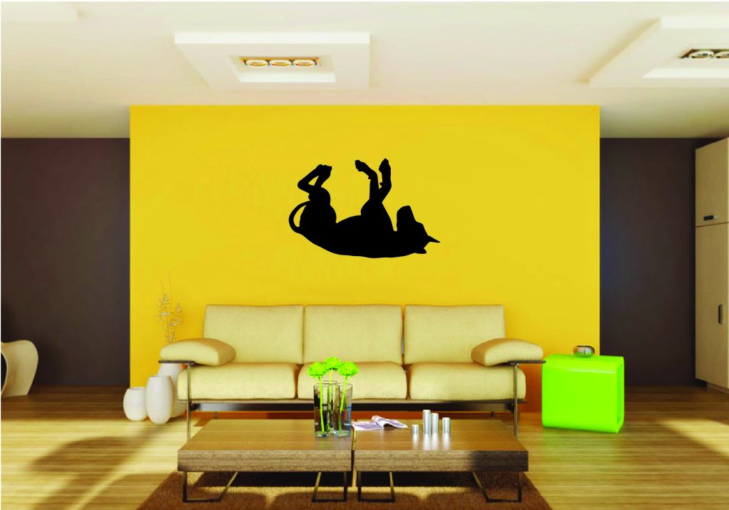 Picniva Doberman Dog Style 29a Removable Vinyl Wall Decal