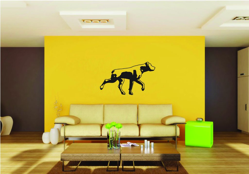 Picniva Rottweiler Dog Style 9 Removable Vinyl Wall Decal