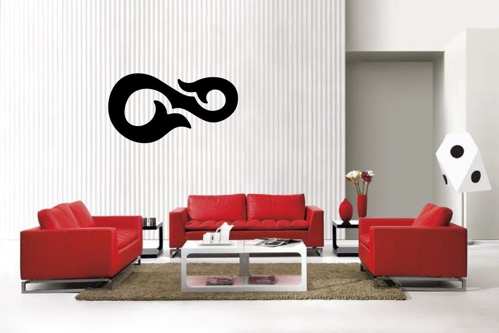 Picniva Scroll Style36 Wall Decal Removable Home Decor