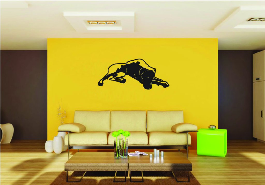 Picniva Great Dane Dog Style 32 Removable Vinyl Wall Decal
