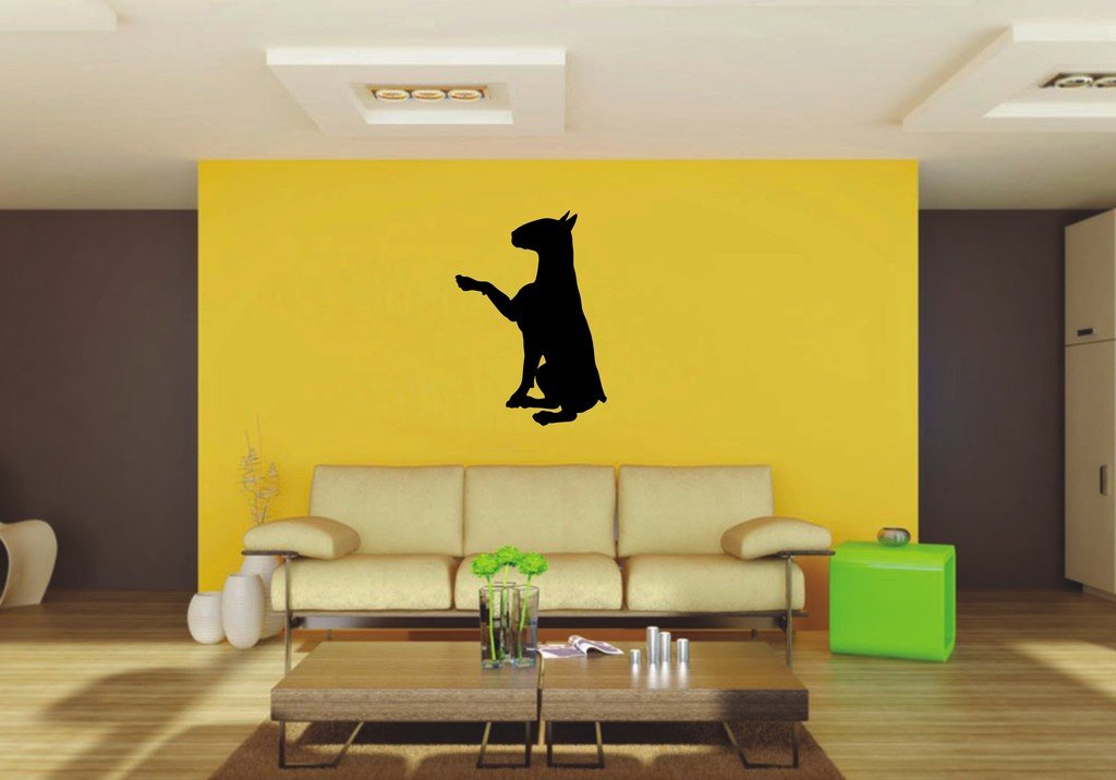 Picniva 22x31.28 Bull Terrier Style 15 Vinyl Wall Decal Dog Breed